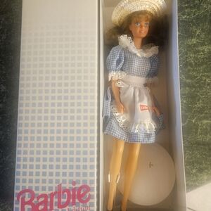Barbie Blue Gingham Party Doll